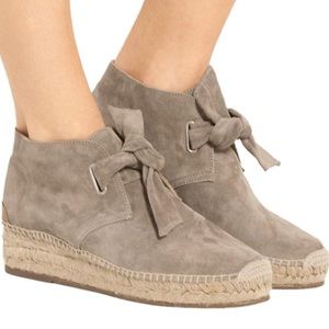 Rag & Bone Suede Gena Espadrille Boots Size 8
